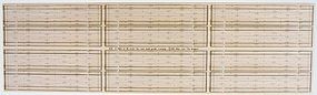 Blair Line 118 HO Two-Lane Laser-Cut Wood Grade Crossing Kit (Pack of 12)