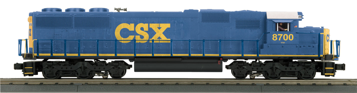 MTH 30-20235-3 CSX SD60 Non Powered Diesel Engine #8705