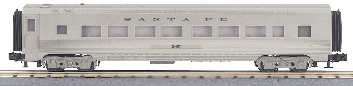 MTH 30-67833 O Santa Fe 60' Streamlined ABS Coach Car