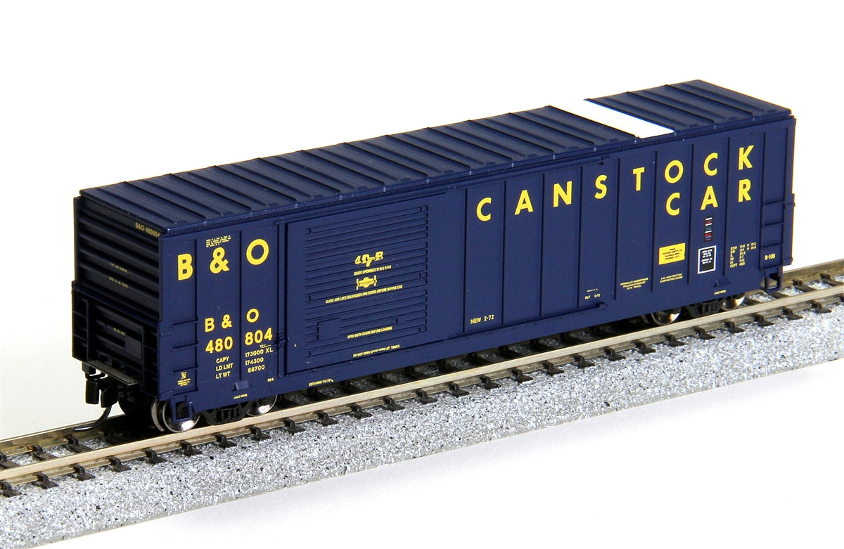 Fox Valley Models 81901 N Baltimore & Ohio RTR 50' Canstock Boxcar #480804
