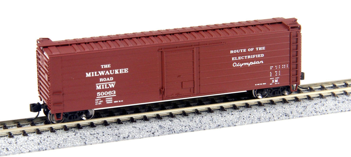 Fox Valley Models 90414 N Milwaukee 50' Single-Door Rib-Side Boxcar #50116