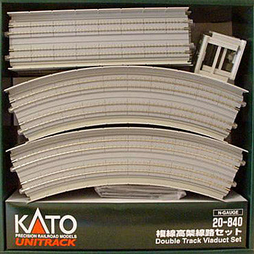 Kato 20-840 N Double Track Viaduct Set