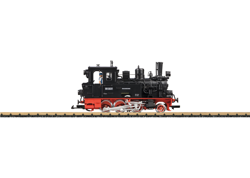 LGB 24741 G German State Railroad DR 2-6-0T w/Sound & MZS/DCC #99 5631
