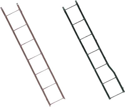 Kadee 2102 HO 40' PS-1 Box Car Ladder Set (Box Car Red) Includes Ends & Sides
