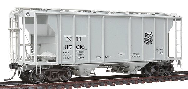Kadee 8650 HO Scale New Haven PS-2 2-Bay Covered Hopper #117016