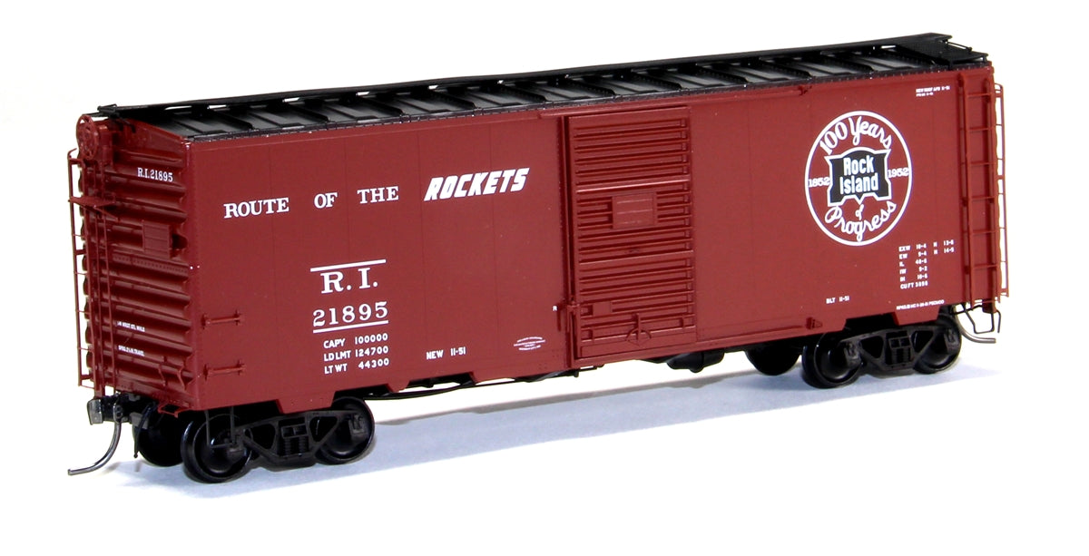 Kadee 4097 HO Rock Island Pullman-Standard PS-1 40' Boxcar with 6' Door #21895