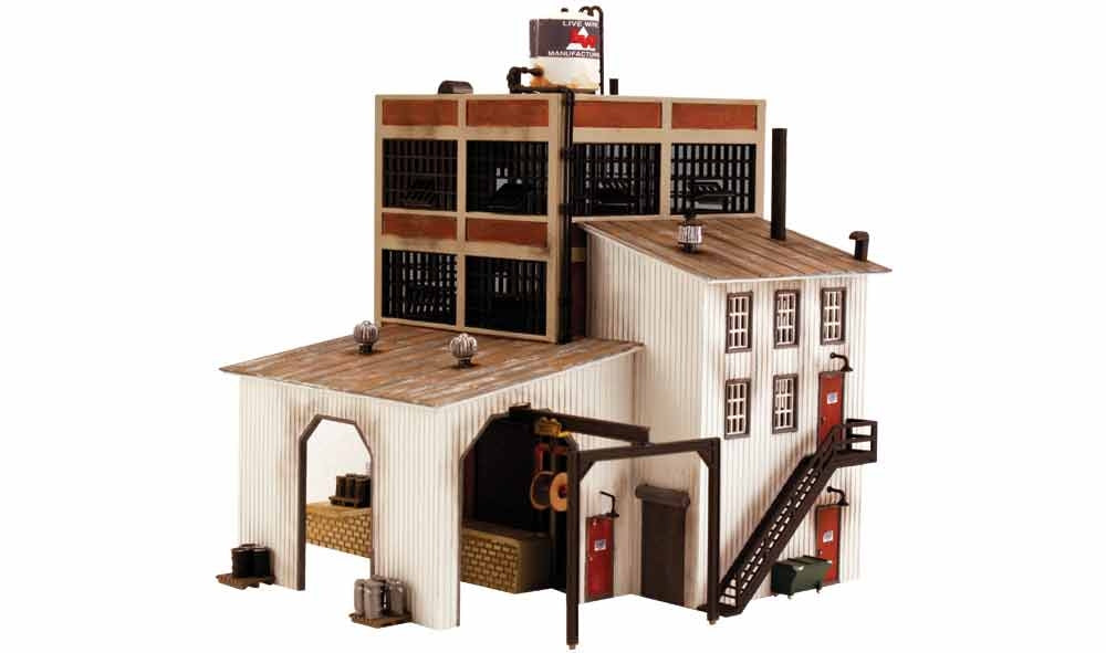 DPM 12600 HO Live Wire Manufacturing Building Kit