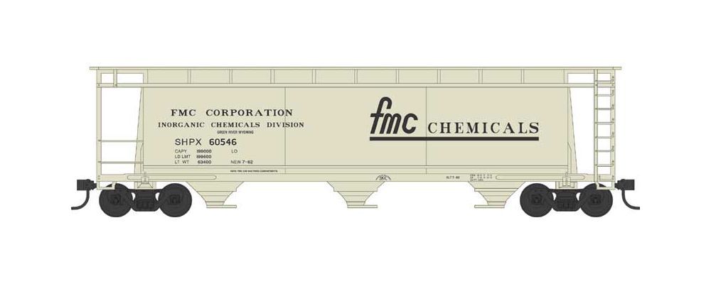 Bowser 38142 N FMC Chemical Cylindrical Hopper #60551