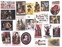 B.T.S. 20908 HO Color Poster Set Turn of the Century Children