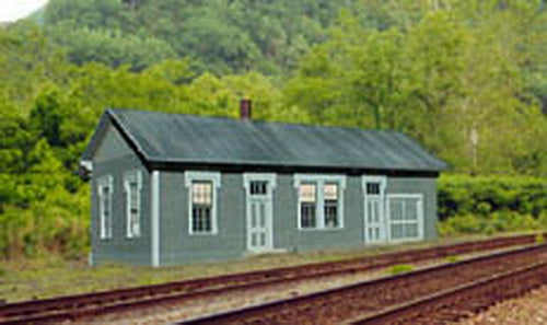 B.T.S. 27162 HO Nickel Plate Road Green Springs Depot