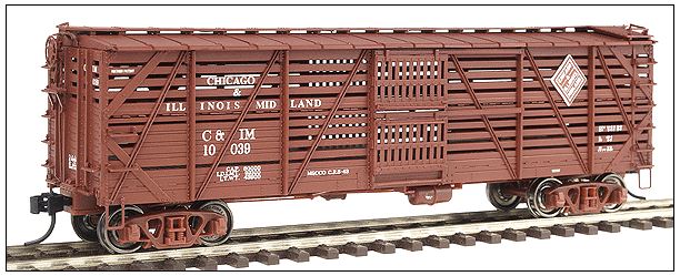 Proto 2000 30991 HO Chicago & Illinois Midland DD Mather Stock Car #30991