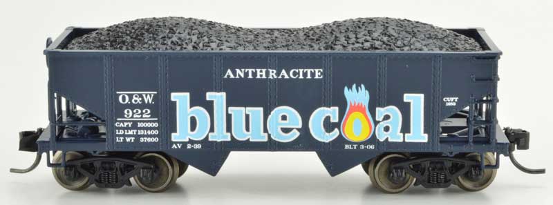 Bowser 38186 N NYO&W Blue Coal RTR GLa Cylindrical Hopper #1230