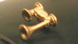 Cal Scale 190-638 HO Nathan K2 K13 2-Chime Air Horn Lost Wax Brass Casting
