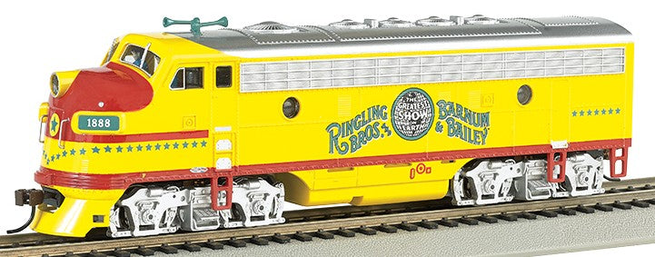 Bachmann 63711 HO Ringling Bros. & Barnum & Bailey EMD F7A Diesel Locomotive