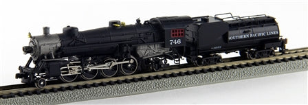 Model Power 875931 N Southern Pacific 2-8-2 Mikado Steam Loco w