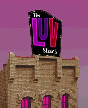 Miller Engineering 4482 N Animated Billboard The LUV Shack