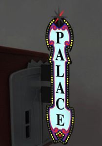 Miller Engineering 5982 N/HO Small Vertical Theater,Animated Style Sign Kit