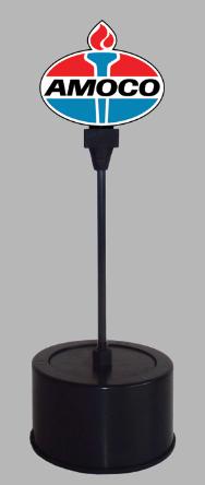 Miller Engineering 55065 O Amoco Gas Double-Sided Rotating Sign
