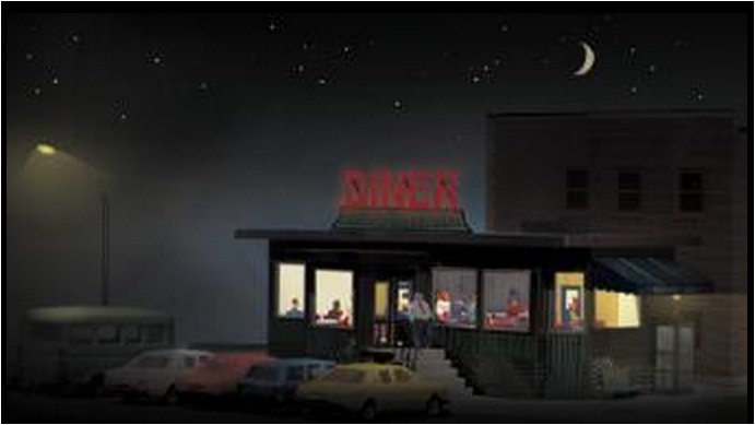Miller Engineering 160101 N Diner Interior & Lighting Kit