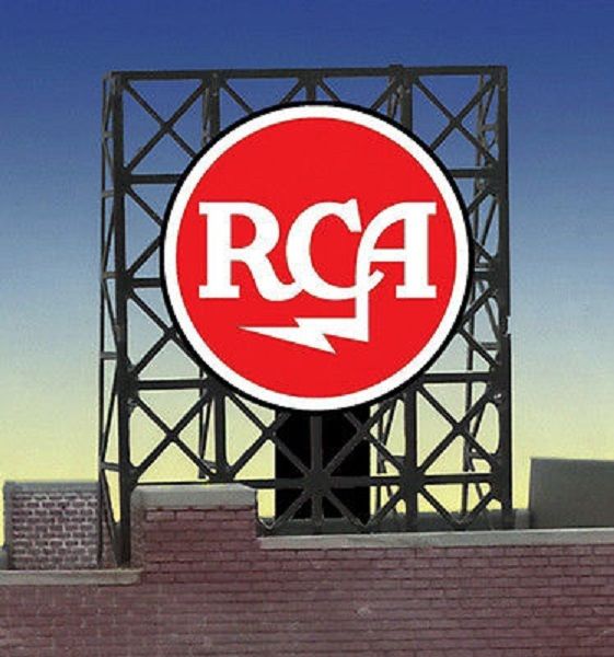 Miller Engineering 339000 N/Z RCA Flashing Neon Rooftop Billboard