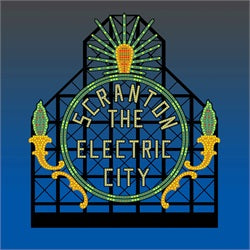 Miller Engineering 880251 O Animated Neon Billboard Scranton Electric City