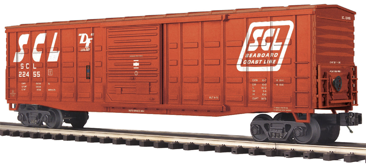 MTH 20-93662 O Seaboard Coast Line 50' Waffle Box Car