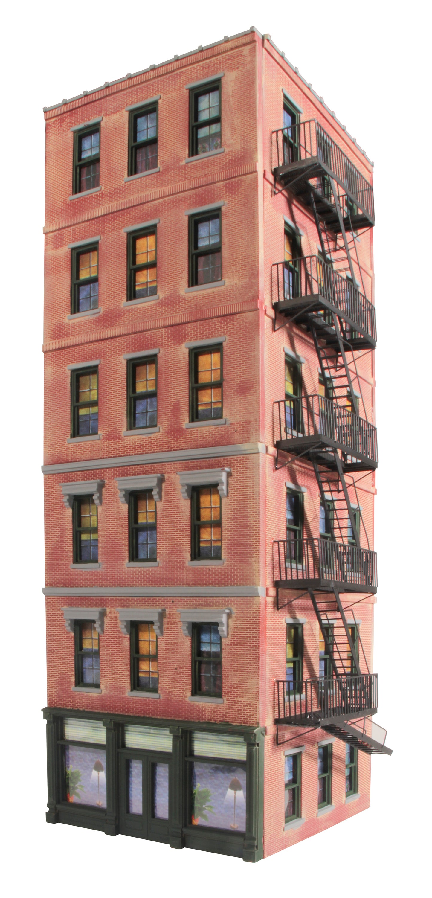 OGR 942 O Ameri-Towne: Midtown Hotel 6-Story Building Kit
