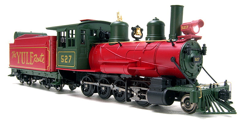Broadway Limited 5221 BlueLine On30 Red Holiday C-16 2-8-0 w/Sound (DCC Ready)