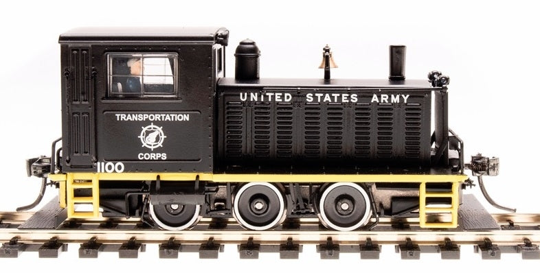 Broadway Limited 6080 HO US Army Transportation Corp Plymouth Switcher #1100