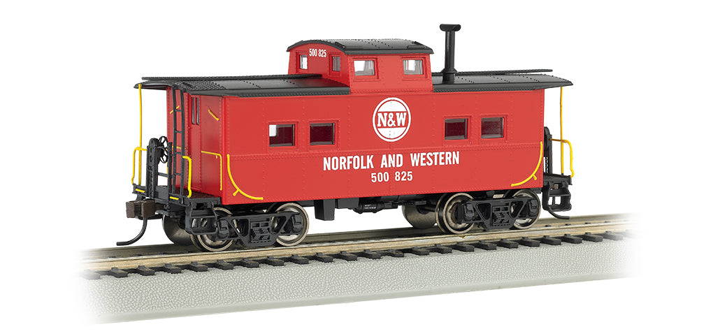 Bachmann 16817 HO Norfolk & Western Northeast-Style Steel Cupola Caboose #557707