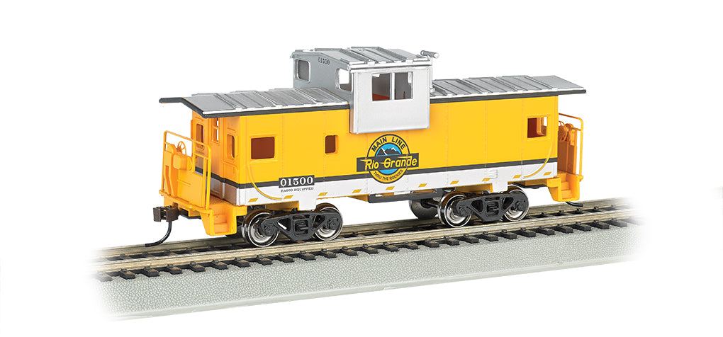 Bachmann 17725 HO Denver & Rio Grande Western 36' Wide Vision Caboose