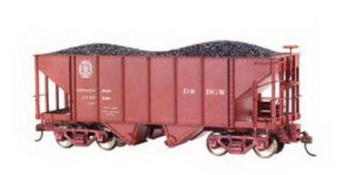 Bachmann 27918 On30 Denver & Rio Grande Western 2-Bay Steel Hopper