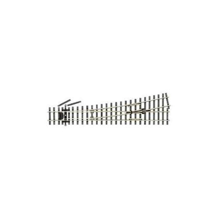 Peco SL-1552 HOn3 No.5 MED Left Hand Switch C70