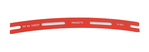 Peco OOT24 OO/HO Tracksetta Track Laying Template - 24" 61cm Radius Curve