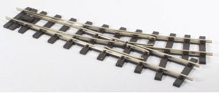 Peco SL-E692 O Left Hand Code 200 Turnout w/ Electrofrog