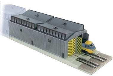 Peco NB-80 N Train Shed Unit Manyways Lineside Kit