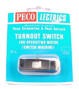 Peco PL-16 HO Switch Control Button D