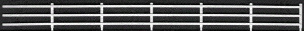 Tichy 8280 HO 4' Tall 3-Rail Wood Fence (Pack of 5)