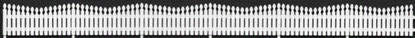 Tichy 8282 HO 5-6.5"' Fancy Picket Fence (Pack of 5)