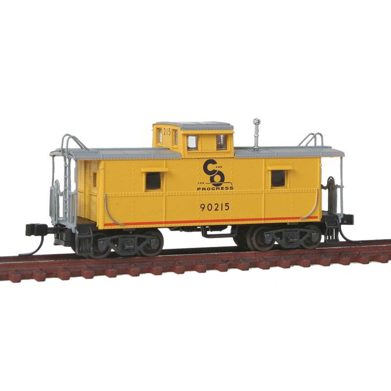 Atlas 50001217 N Chesapeake & Ohio C&O-Style Steel Cupola Caboose #90215