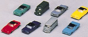 Bachmann 42520 N Assorted Automobiles Set #2 (8)
