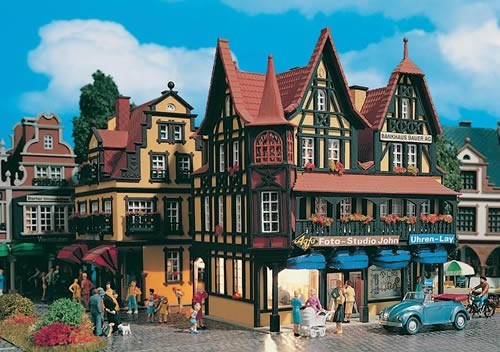 Vollmer 3841 HO Photo shop Building kit