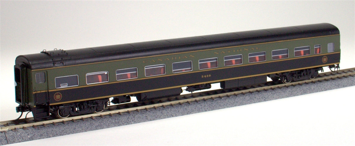 Rapido Trains 100280 HO Canadian National Lightweight Voiture Coach #5439