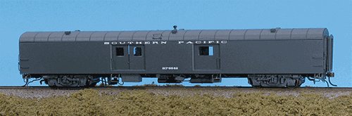 Rapido Trains 106080 HO Scale Southern Pacific 73' 6" Smooth Side Baggage #6609