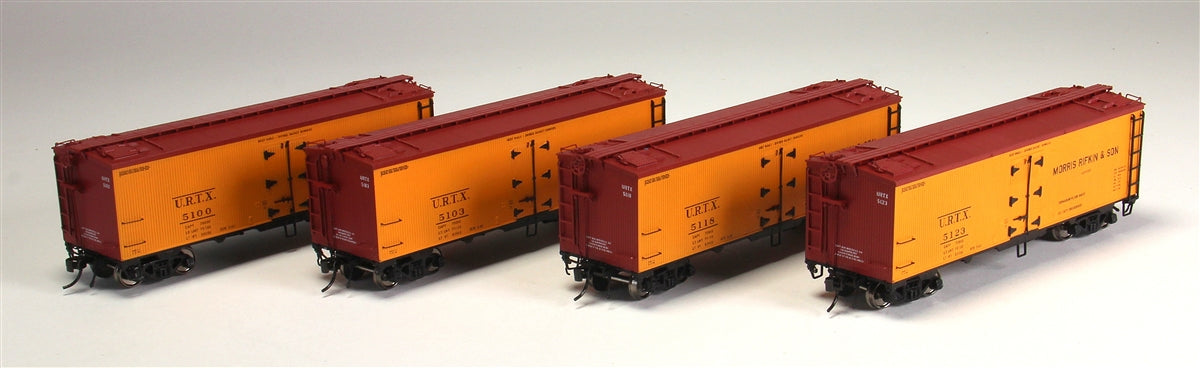 Rapido Trains 121016 HO Morris Rifkin URTX 37' Wood Meat Reefer (4)