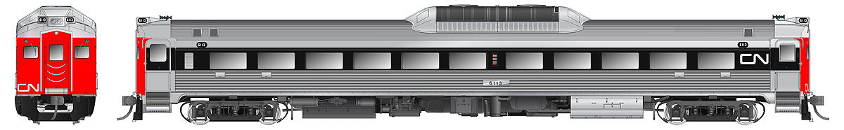 Rapido Trains 16015 HO Canadian National Budd RDC-1 Phase 1B (Rebuild) No #