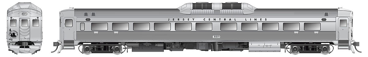 Rapido Trains 16055 HO Central Railroad of New Jersey Budd RDC-1 Phase 1B #554