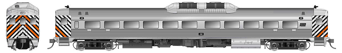 Rapido Trains 16081 HO Penn Central Budd RDC-1 Phase 1B #60