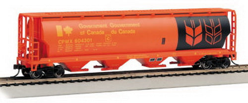 Bachmann 19154 N Government of Canada 4-Bay Cylindrical Grain Hopper