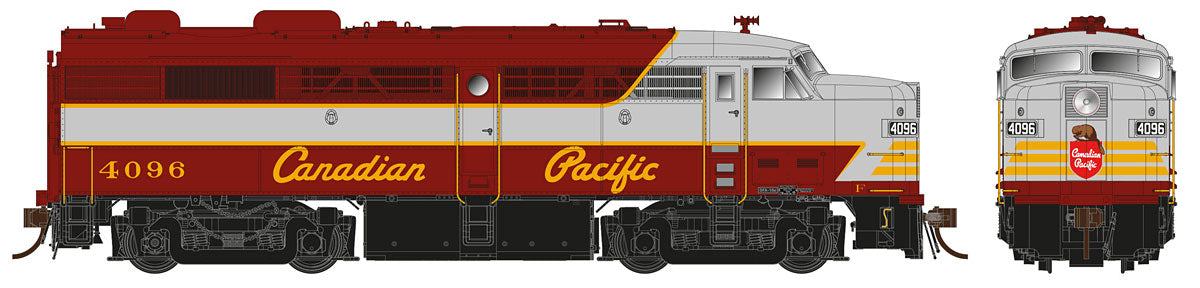 Rapido Trains 21025 HO Canadian Pacific MLW FPA-2 - Standard DC #4083